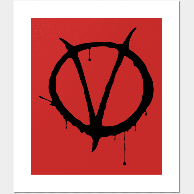 V Wall Art by Rebel_Red